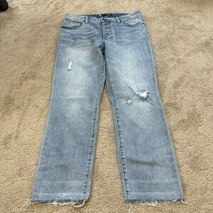 Kut from the Kloth Reese Ankle Straight Leg Pant Size 6